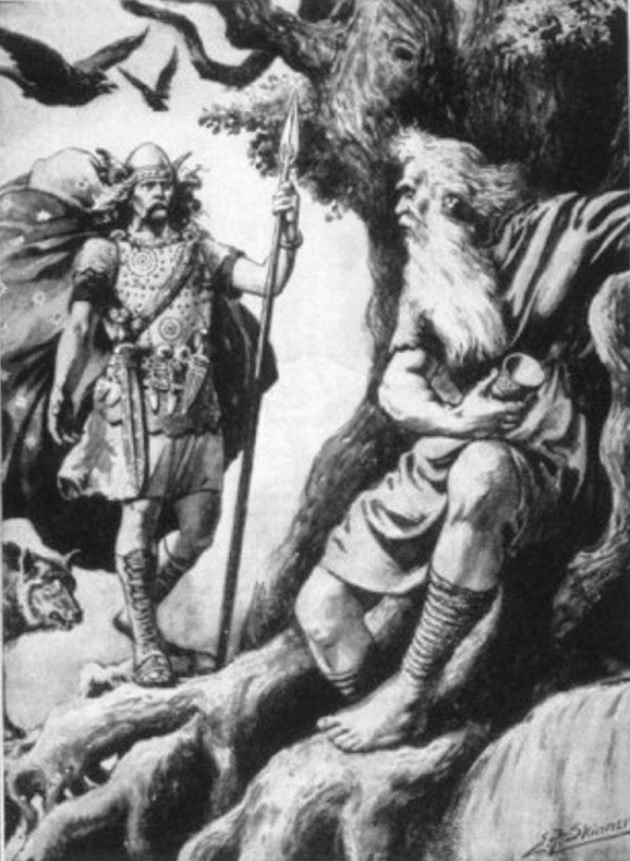 Odin and Mimir