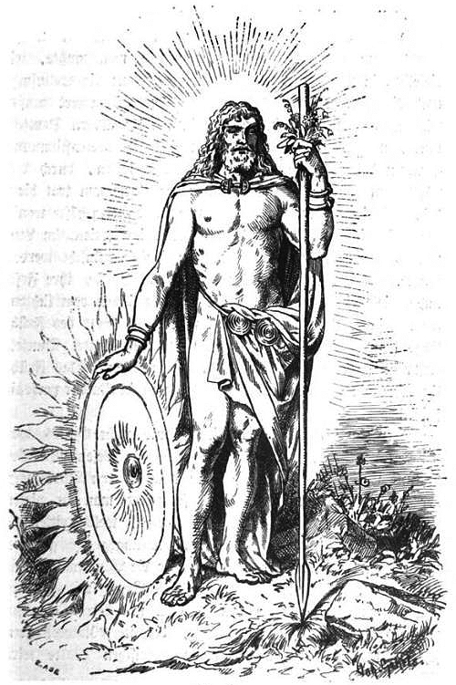  "Baldur" (1901) by Johannes Gehrts