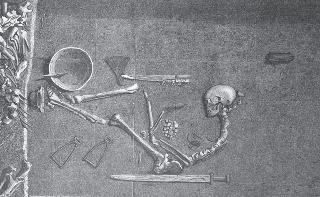 Birka viking grave