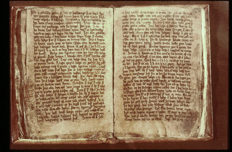Codex Regius (The King's book) of Eddaic Poems