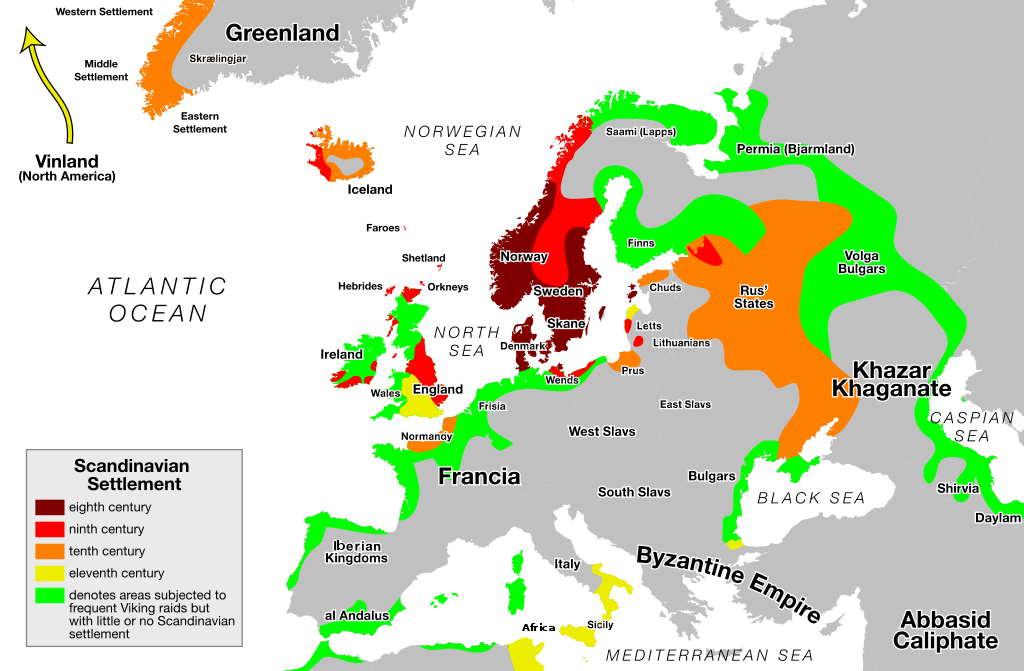 What is the relationship between Vikings and Celts?