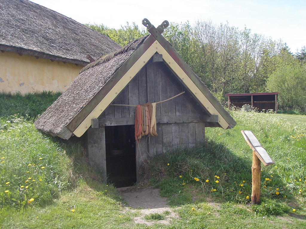 Pit-house (grophus in Swedish) were common in the Scandinavian settlements during the Late Iron Age and especially during the Viking era. These were used mostly for crafts of all kinds, such as metal, ceramics and textiles.