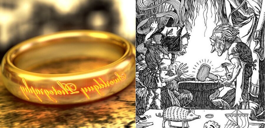 Rings in Lord of the Rings and Norse Mythology